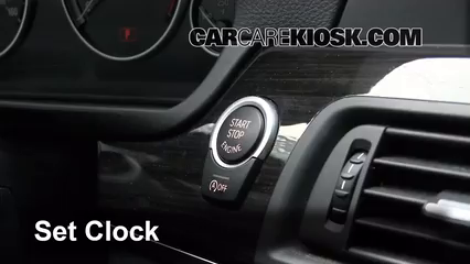 2012 BMW 528i xDrive 2.0L 4 Cyl. Turbo Clock Set Clock